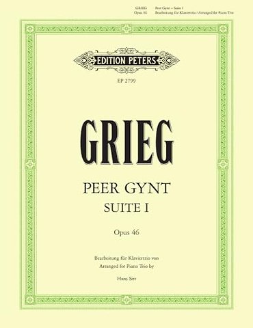 Peer Gynt Suite No.1 fur Klaviertrio