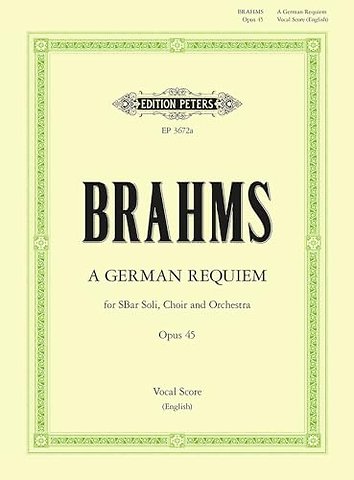 A German Requiem Op.45 (Vocal Score)