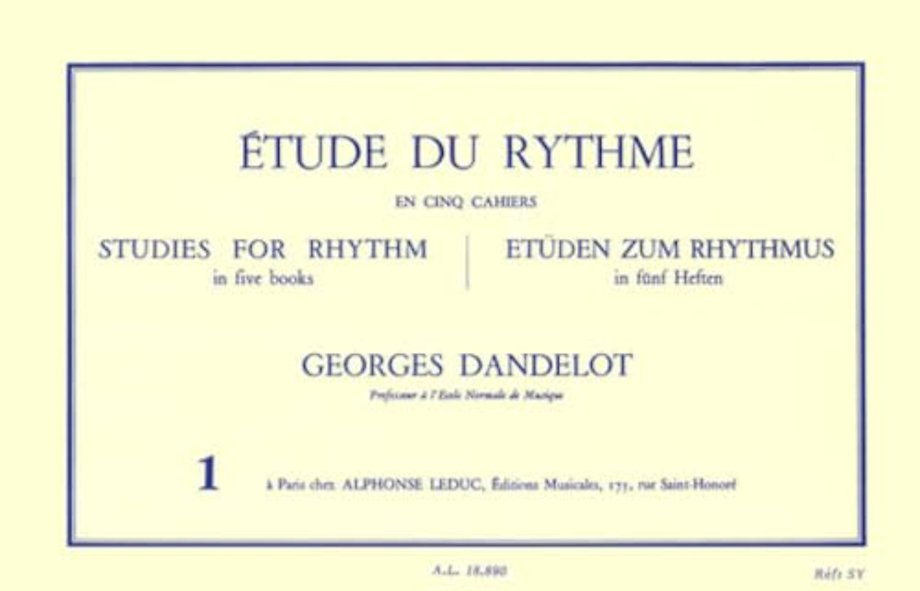 Etude Du Rythme Vol1