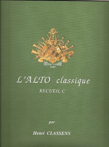 L ALTO CLASSIQUE BOOK C VIOLA & PIANO