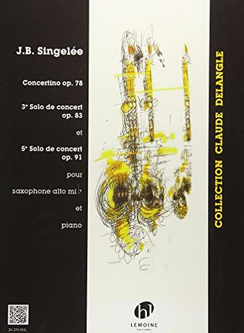 SOLOS DE CONCERT OP78 ALTO SAXOPHONE & P