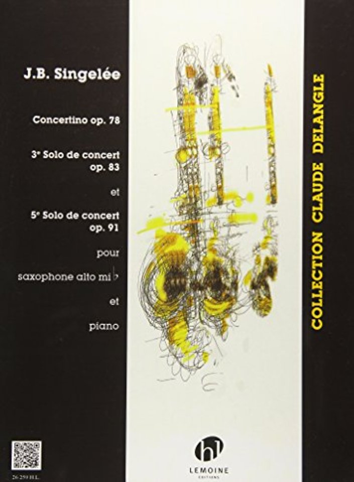 SOLOS DE CONCERT OP78 ALTO SAXOPHONE & P