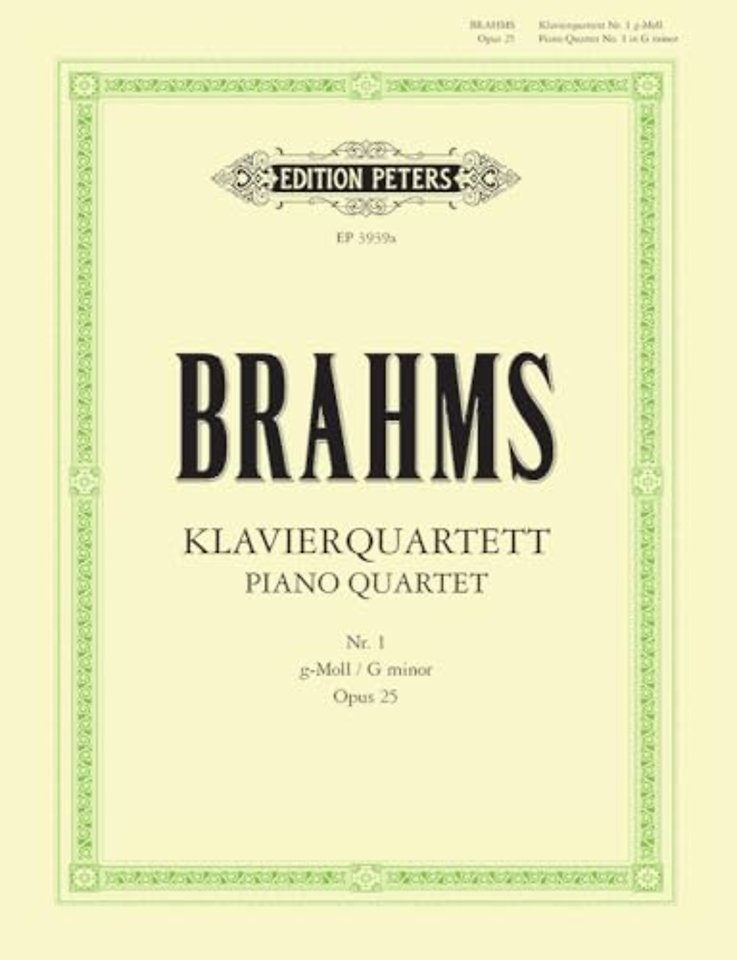 Piano Quartet in G minor Op.25