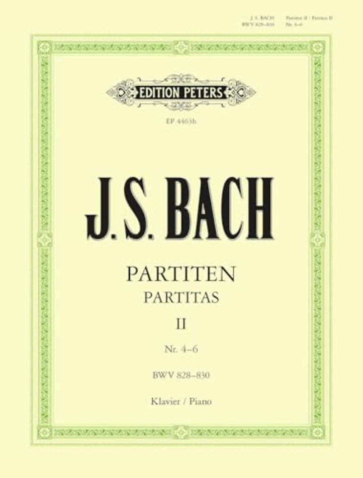 Partitas BWV 825-830 Vol.2