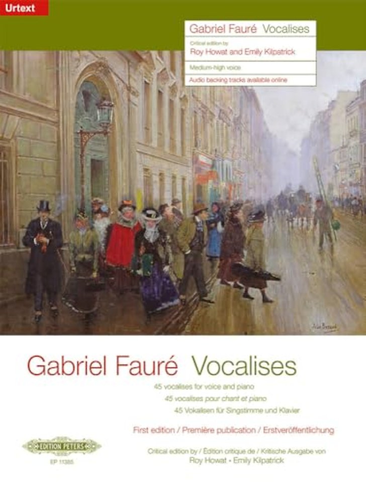 Gabriel Faure Vocalises for medium high voice