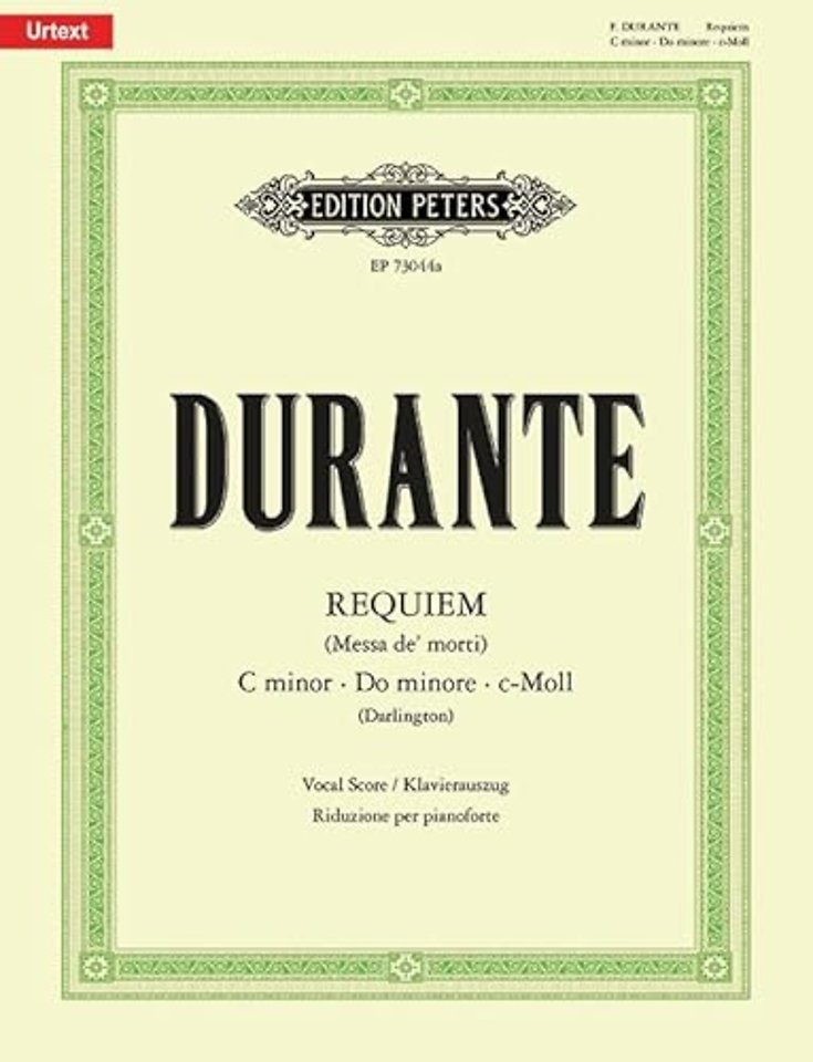 Requiem (Messa de' morti) C minor