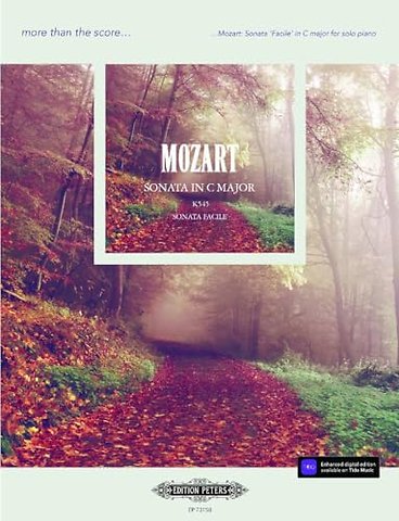 more than the score...Mozart: Sonata Facile in C major