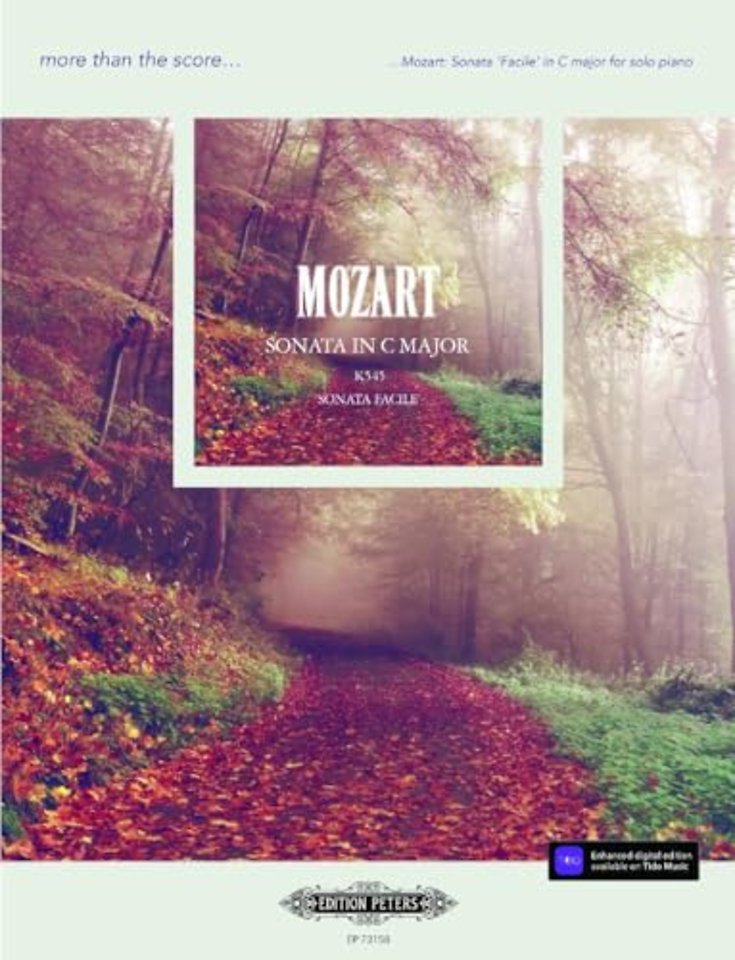 more than the score...Mozart: Sonata Facile in C major