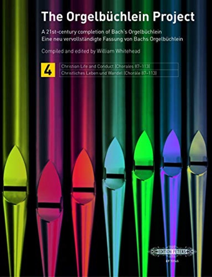 The Orgelbuchlein Project Vol.4: a 21st-century completion of Bach's Orgelbuchlein