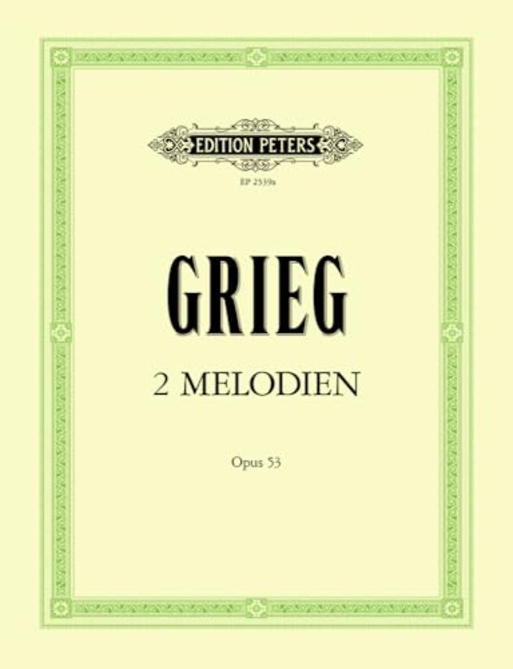 Two Melodies Op.53 (score and parts)