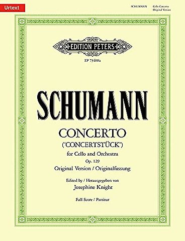 Concerto for Cello and Orchestra (Concertstuck) - Original Version