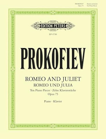 Romeo and Juliet: Ten Piano Pieces Op. 75