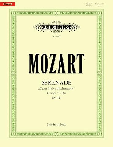 Serenade in C K648 'Ganz kleine Nachtmusik'