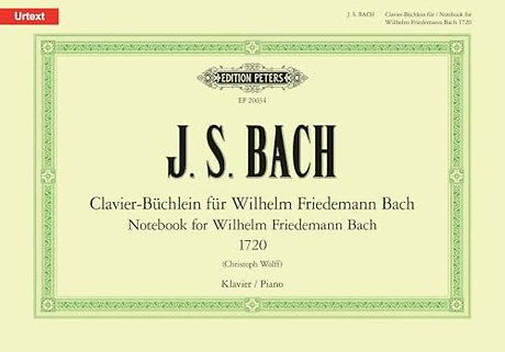 Notebook for Wilhelm Friedemann Bach