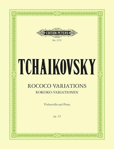 Variationen uber ein Rokoko-Thema op. 33