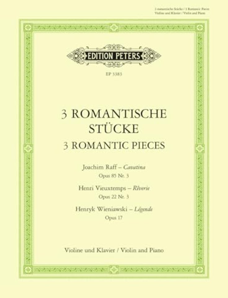3 Romantic Pieces