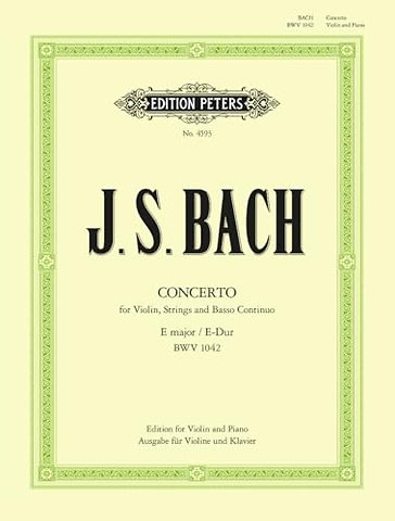 Concerto No. 2 in E BWV 1042