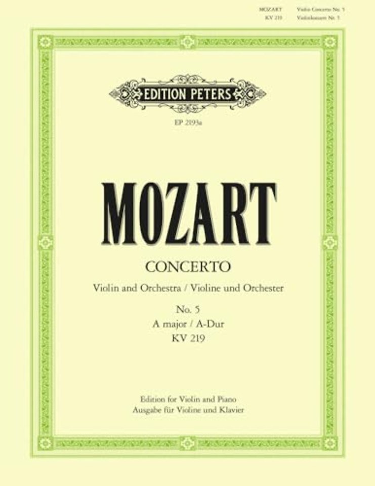 Concerto No. 5 in A K219