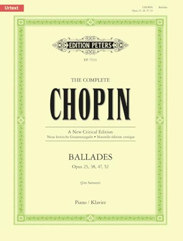 The Complete Chopin: Ballades