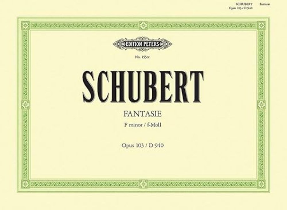 Fantasia in F minor Op. 103 (D940) for Piano Duet