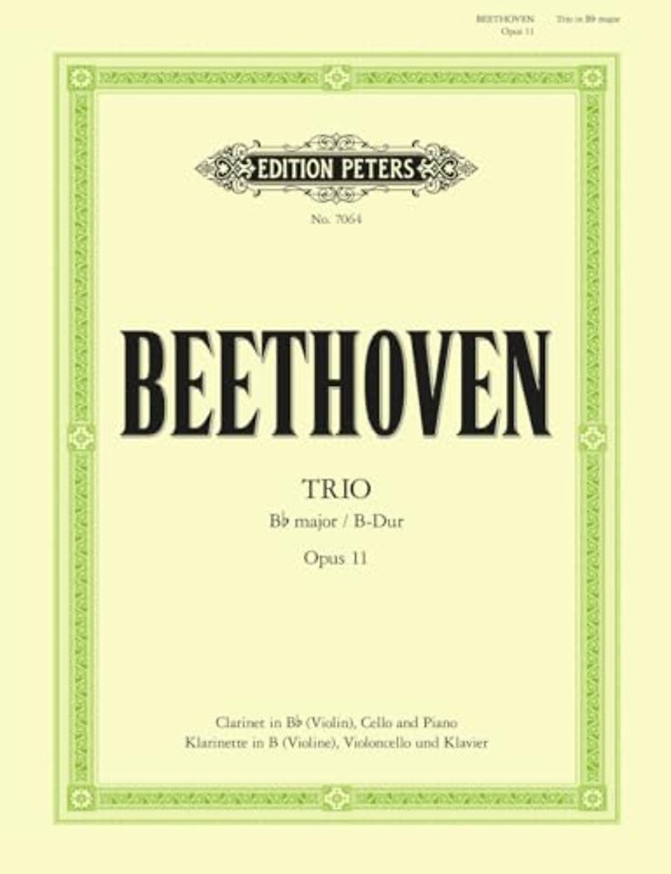 Trio in B flat major Op. 11