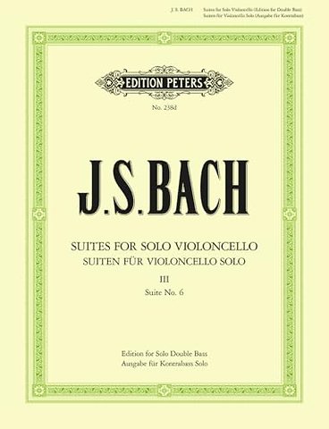 6 Solo Violoncello Suites BWV 1007-1012 Vol.3