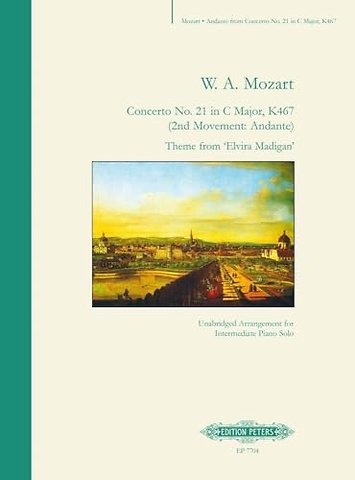 Concerto No. 21 in C Major, K467 (2nd Movement: Andante) Theme from 'Elvira Madigan'