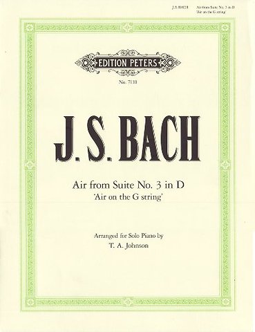 Air on the G String from Orchestral Suite No. 3 in D BWV 1068