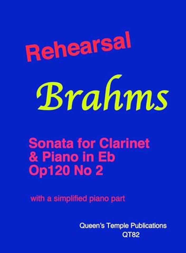 Rehearsal Brahms: Clarinet Sonata in Eb