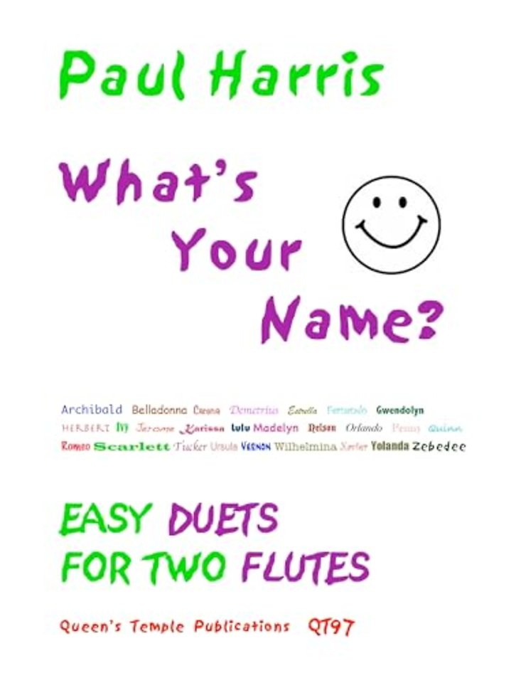 What's Your Name? (Flutes)