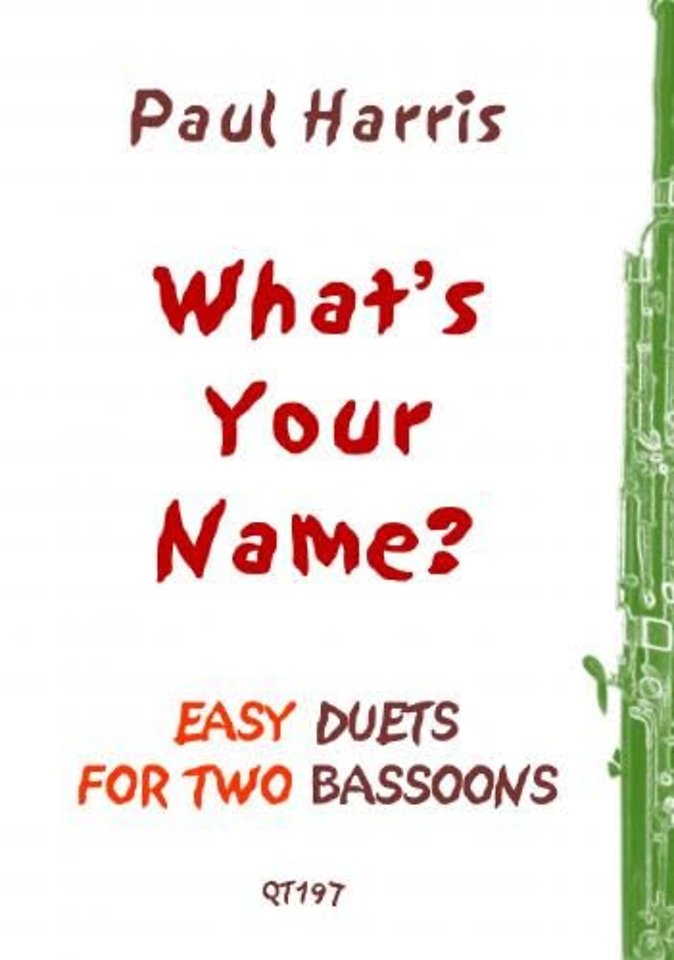 What's Your Name? (Bassoon)