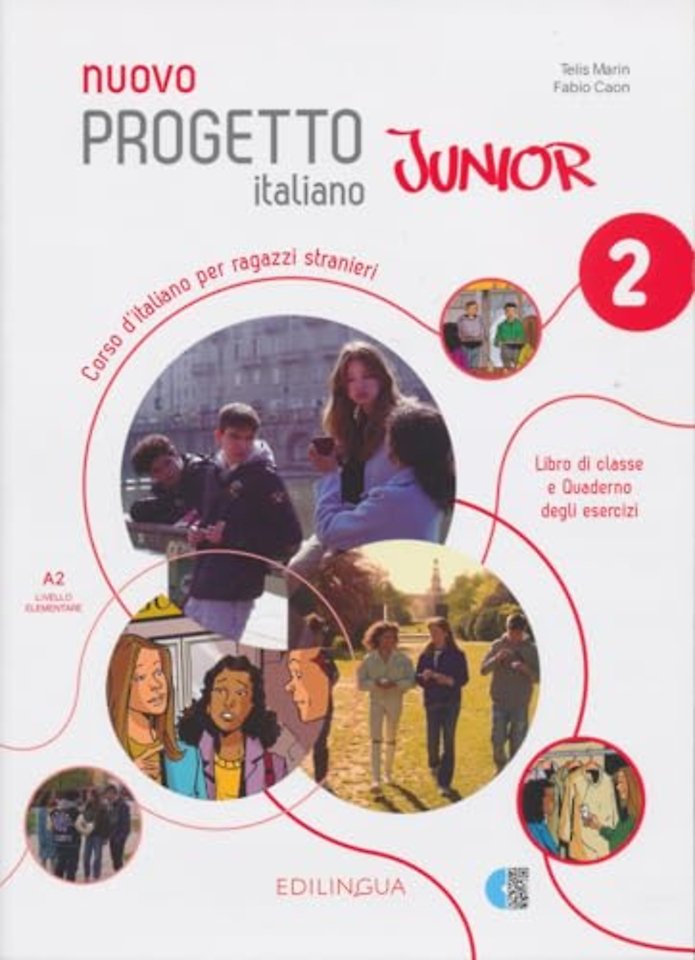 Nuovo Progetto italiano Junior 2 - Libro di classe e Quaderno degli esercizi. A2
