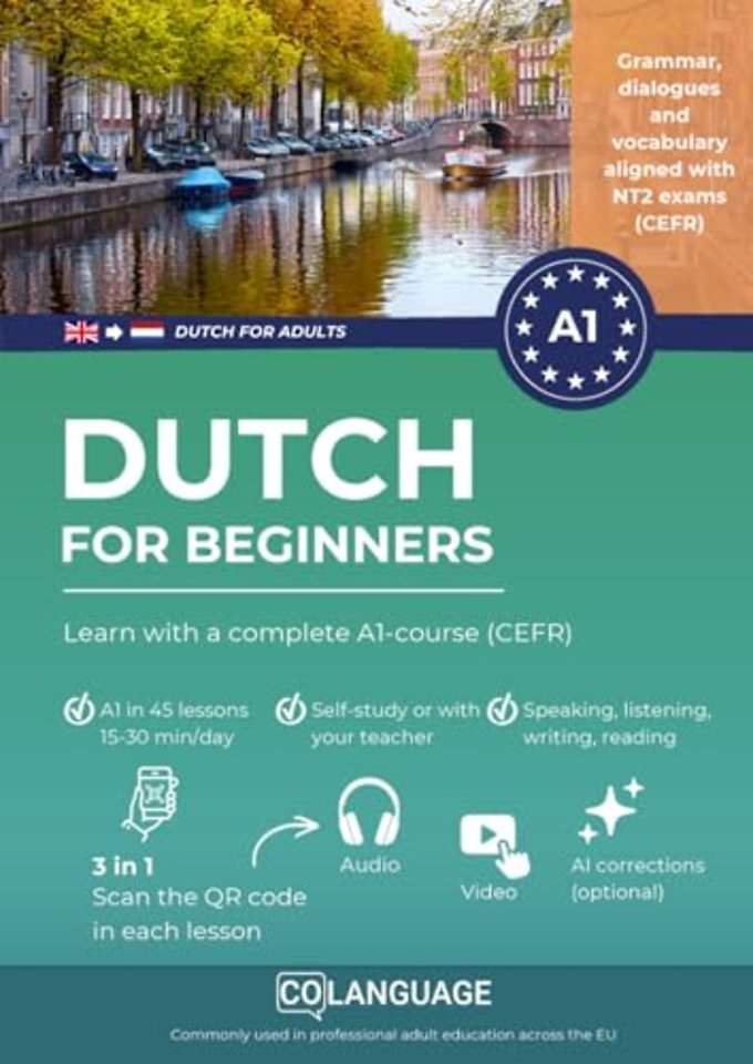 Dutch for beginners: Learn with a complete A1-course (CEFR)
