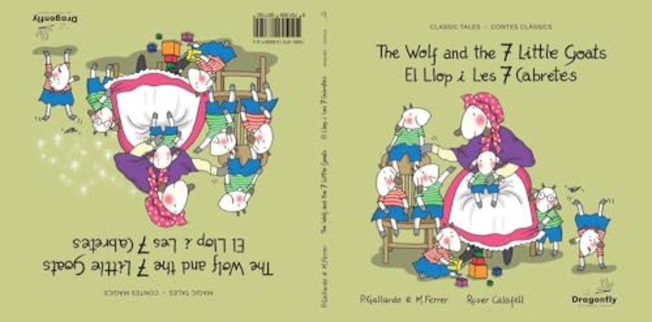 The Wolf and The 7 Little Goats / El Llop i Les 7 Cabretes
