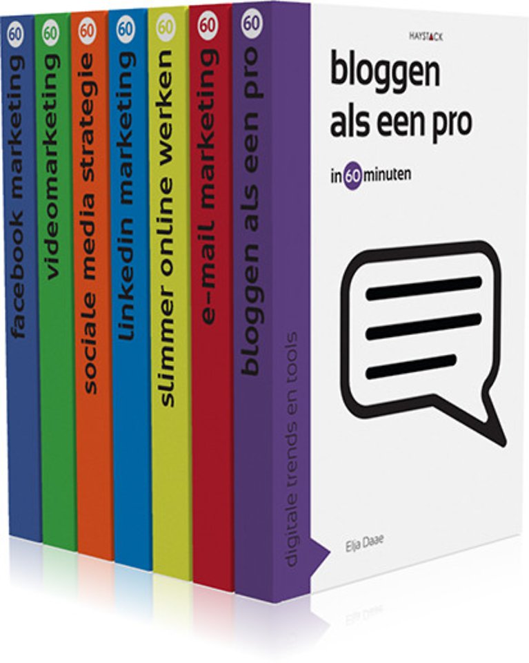 Digitale trends en tools in 60 minuten - Serie van 7 boeken Digitale trends en tools in 60 minuten - Serie van 7 boeken