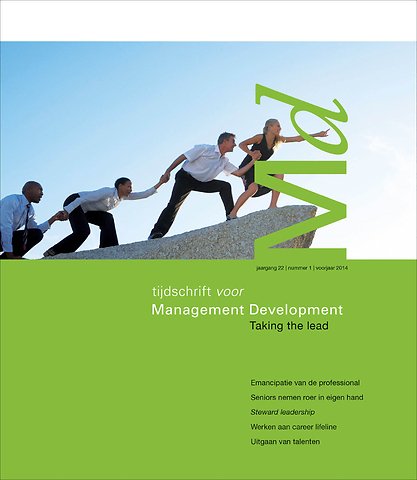 Themacahier Management Development voorjaar 2014 - Taking the lead