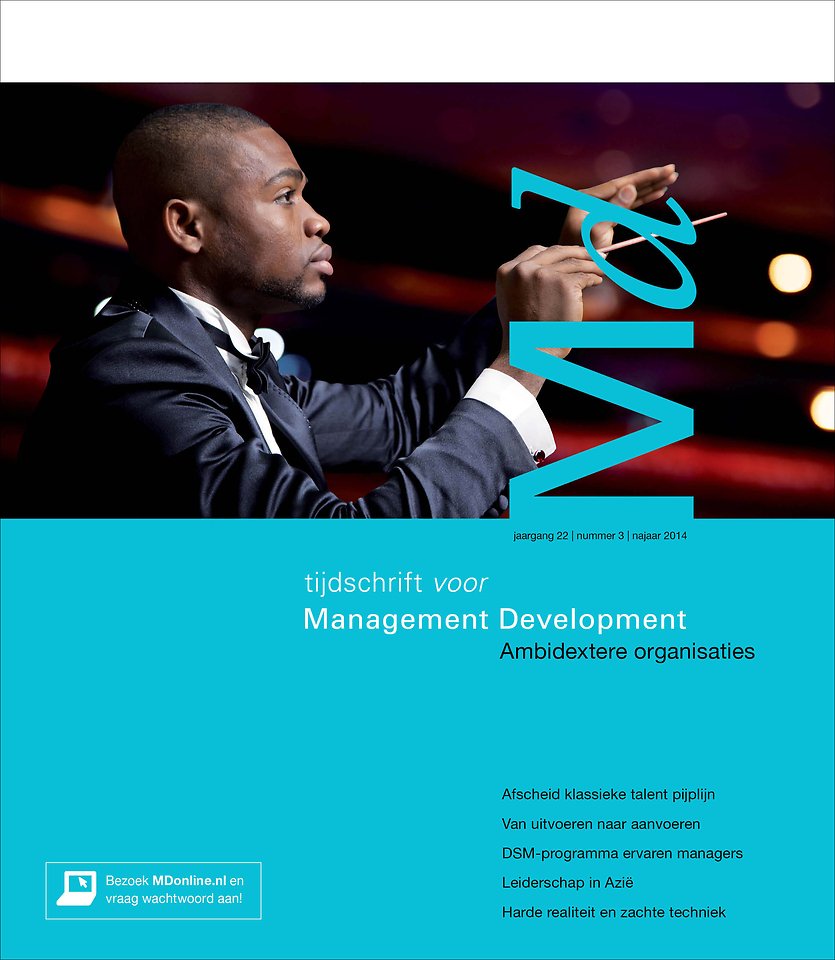 Themacahier Management Development najaar 2014 - Ambidextere organisaties