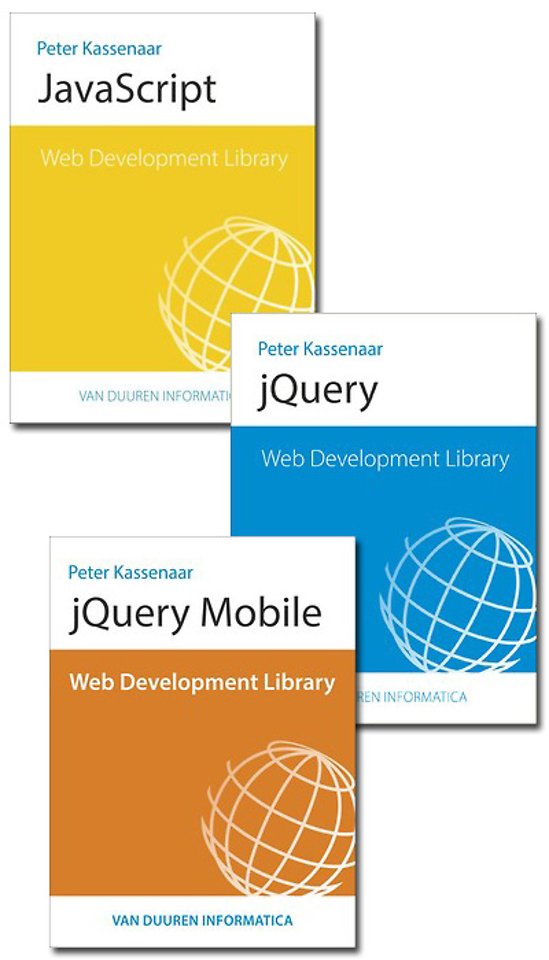 Pakket - Web development Library: JavaScript, jQuery en jQuery Mobile Pakket - Web development Library: JavaScript, jQuery en jQuery Mobile