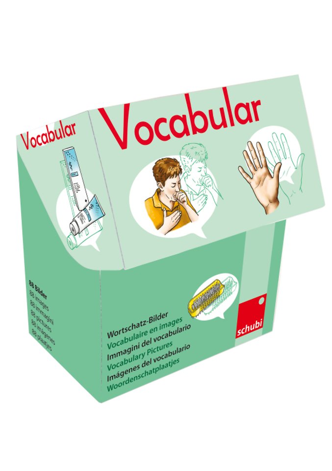Vocabular Woordenschatplaatjes: Lichaam, hygiene, gezondheid; Verhalendoos