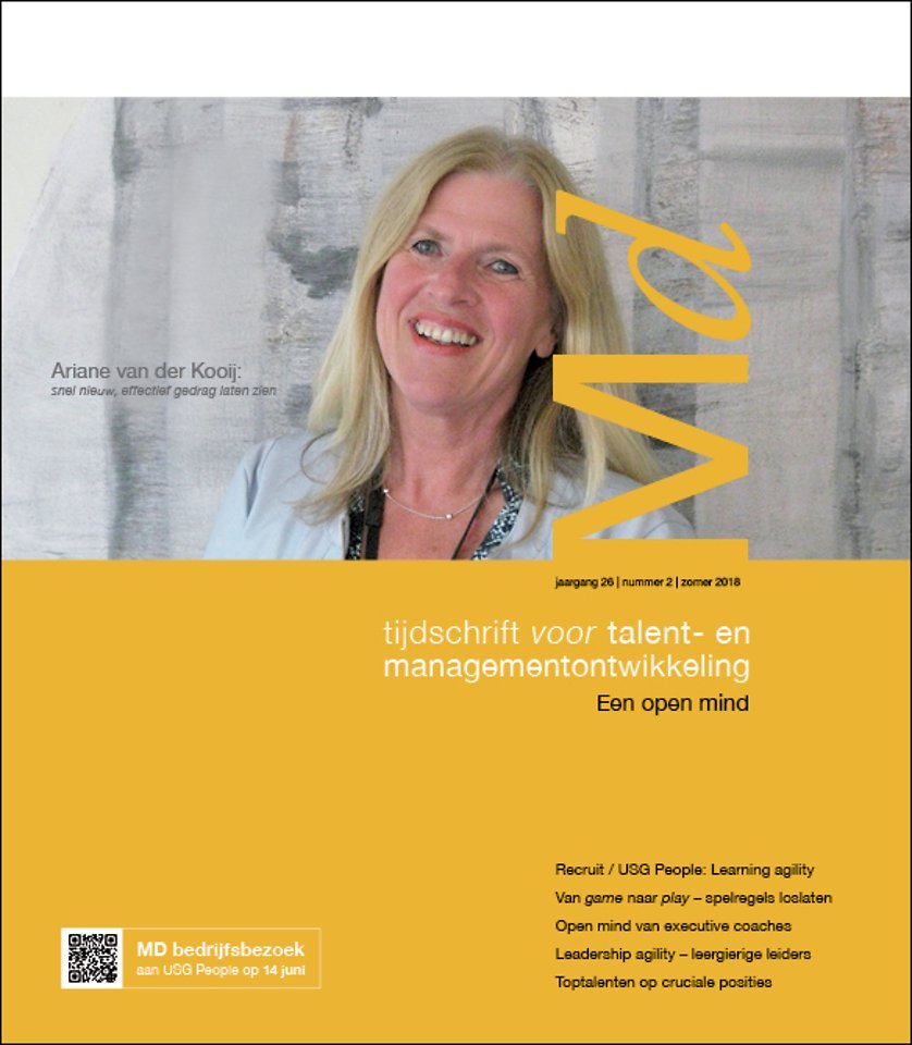 Themacahier Management Development zomer 2018 - Een open mind Themacahier Management Development zomer 2018 - Een open mind