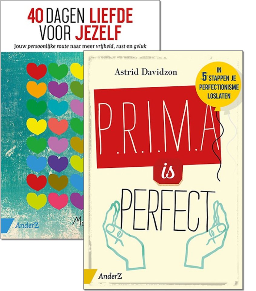 Pakket: 40 dagen liefde voor jezelf & PRIMA is perfect Pakket: 40 dagen liefde voor jezelf & PRIMA is perfect