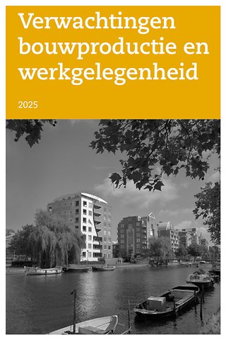 Verwachtingen bouwproductie en werkgelegenheid 2025