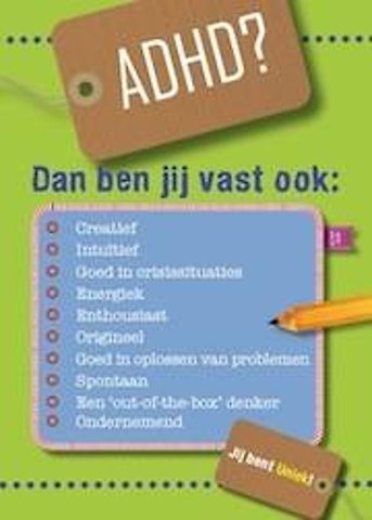 Kaarten 'Meer dan een Label, ADHD'