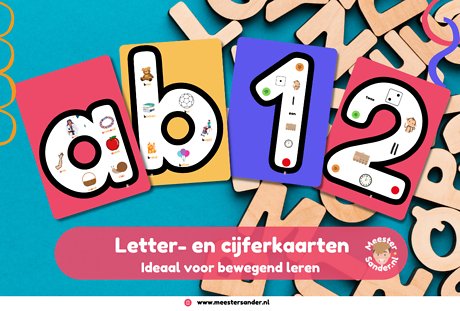 Letterwandkaart minuskels groep 3 (blauw) - Artikelnummer SC157920002