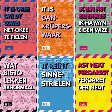 LinKk! posterset “kwoots”, ferzje 5