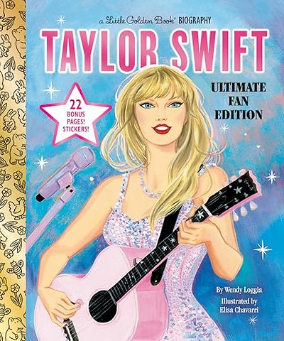 Taylor Swift Ultimate Fan Edition Little Golden Book Biography