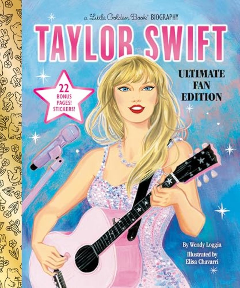 Taylor Swift Ultimate Fan Edition Little Golden Book Biography