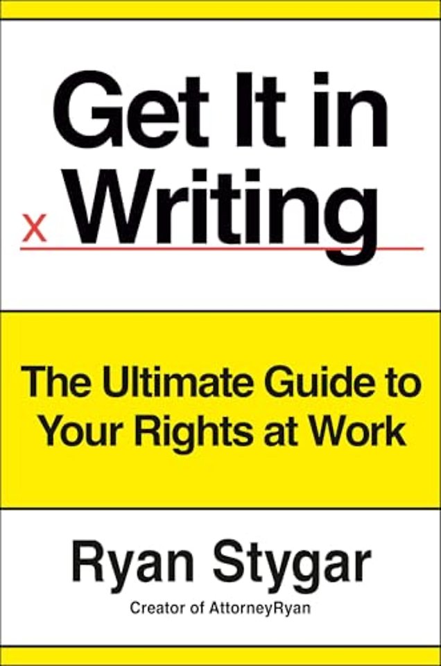 Get It in Writing