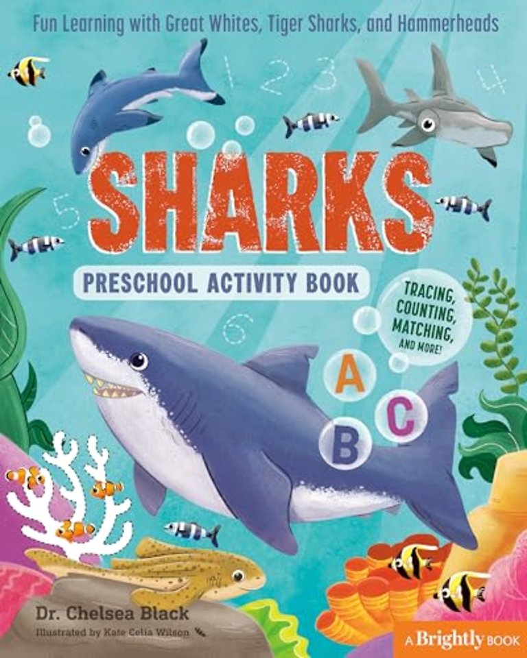 Sharks Preschool Activity Book