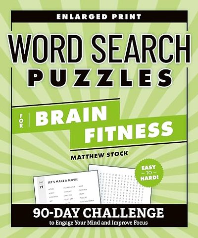 Word Search Puzzles for Brain Fitness